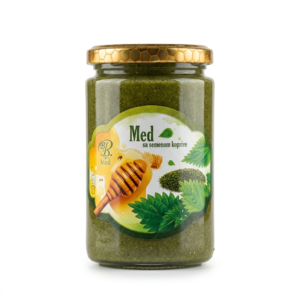 Med sa semenom koprive – Prirodna snaga za vašu krvnu sliku